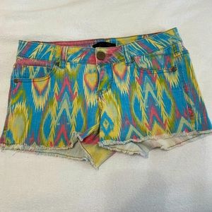 Boho Multicolor Shorts